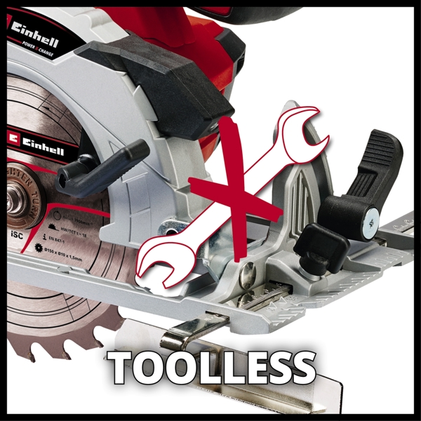 Einhell TE-CS 18/150 Li Solo PXC 18V 150mm Circular Saw 