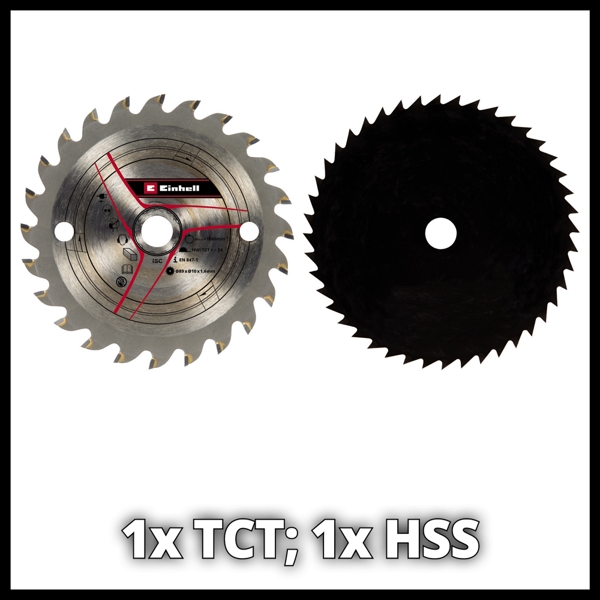Einhell TE-CS 18/89 Li - Solo PXC 18V 89mm Mini Circular Saw, Body Only 