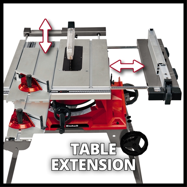 Einhell TE-CC 250 UF 2000W 250mm Portable Foldable Table Saw with softstart