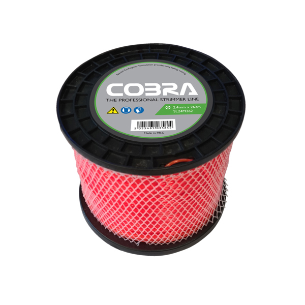 Cobra SL24M262 2.4mm Strimmer Line (262m)