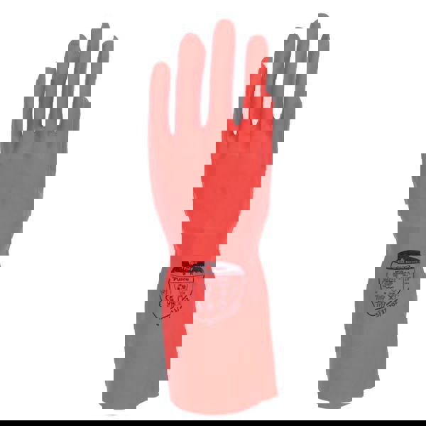 Pura Nitrile Household Gloves Red 9Large