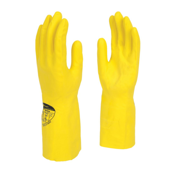 Pura Nitrile Household Gloves Yellow (Large 9)