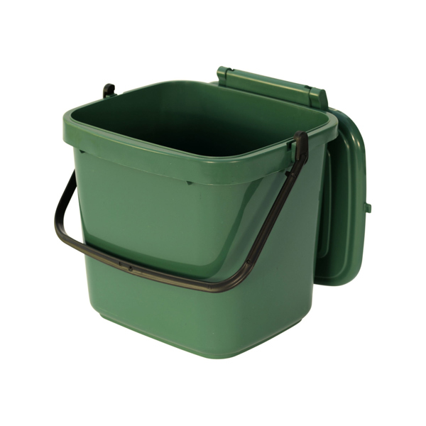 Waste Caddy 7 Litre Green