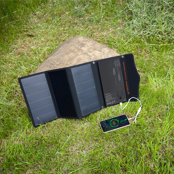 Yard Force LX PB21 12V Portable Solar Power Bank