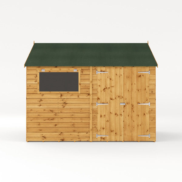 Mercia Premium Shiplap Reverse Apex Wooden Workshop 10 x 10