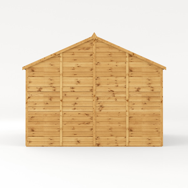 Mercia Premium Shiplap Reverse Apex Wooden Workshop 12 x 10