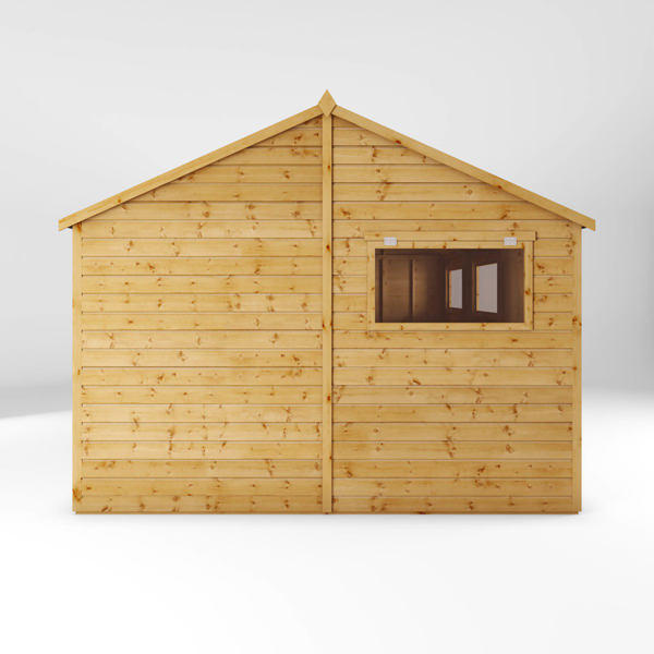 Mercia Premium Shiplap Reverse Apex Wooden Workshop 15 x 10