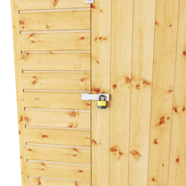 Mercia Security Shiplap Apex Wooden Shed 8 x 6