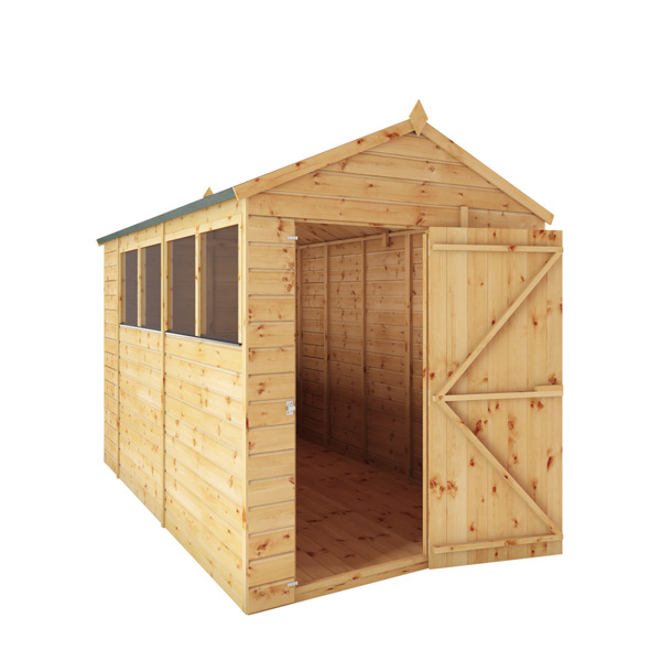 Mercia Shiplap Apex Wooden Shed 10 x 6