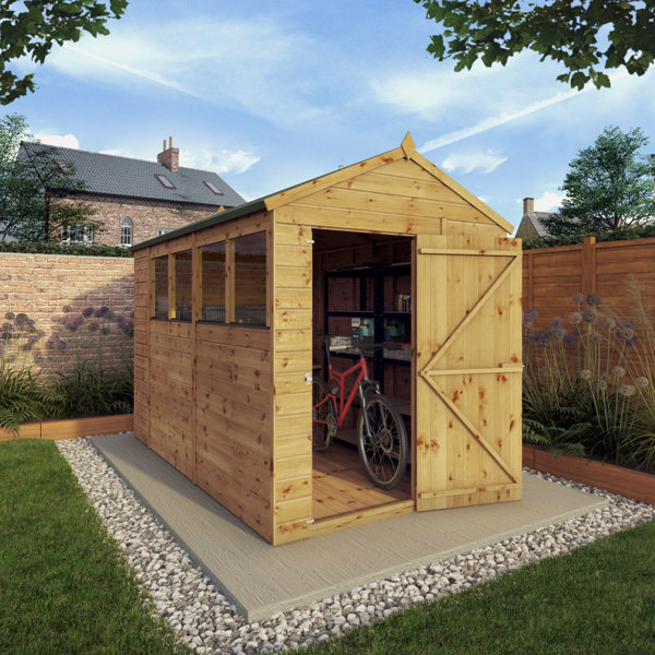 Mercia Shiplap Apex Wooden Shed 10 x 6