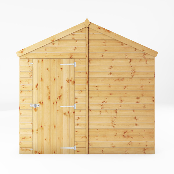 Mercia Shiplap Apex Wooden Shed 10 x 8
