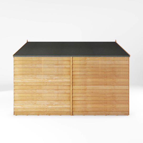 Mercia Overlap Apex Wooden Shed 10 x 8 - Windowless
