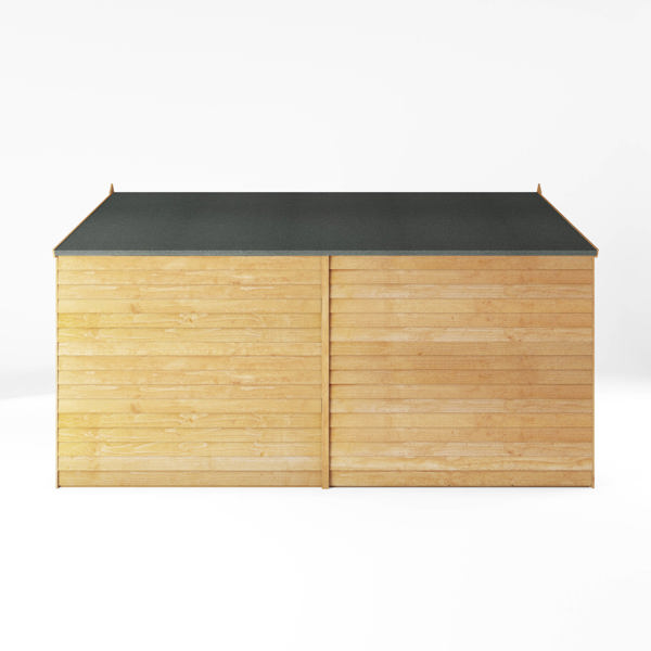 Mercia Overlap Apex Wooden Shed 12 x 8 - Windowless