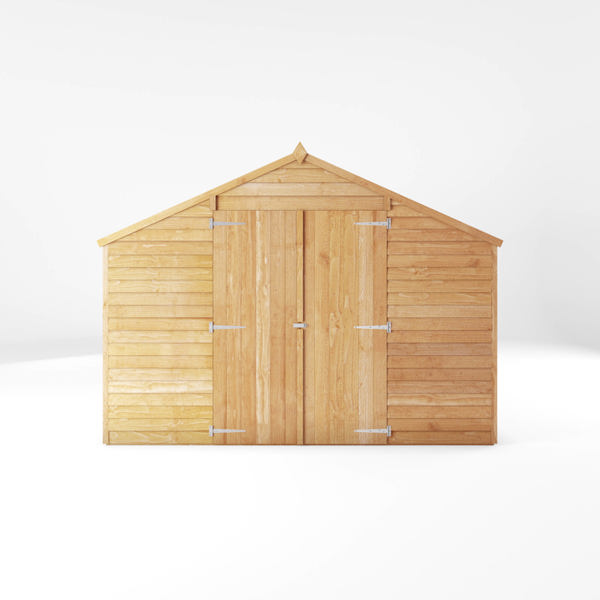 Mercia Overlap Apex Wooden Shed 15 x 10