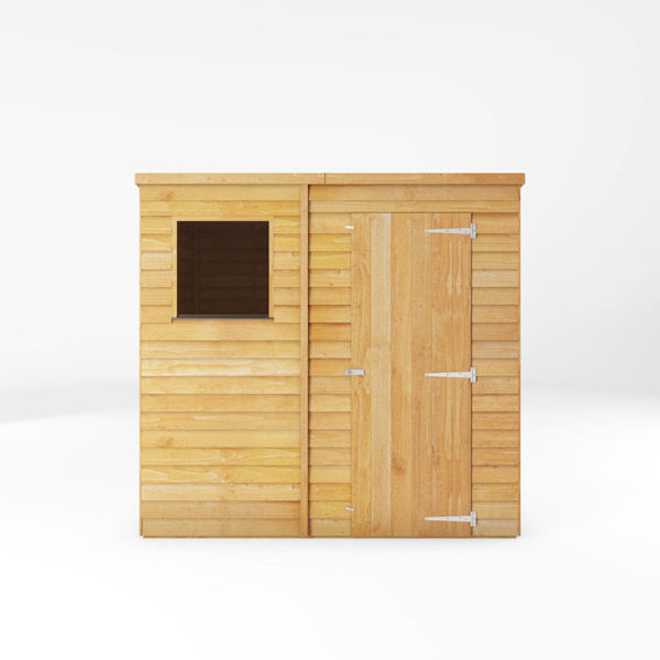Mercia Overlap Pent Wooden Shed 7 x 5