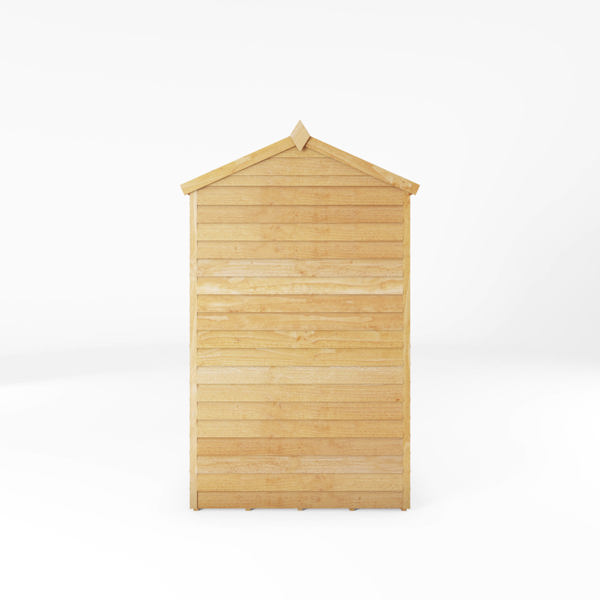 Mercia Overlap Reverse Apex Wooden Shed 6 x 4
