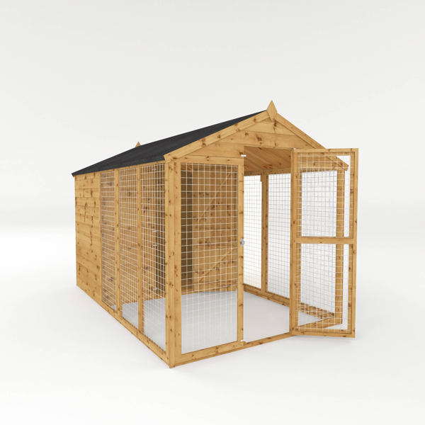 Mercia Staffordshire Dog Kennel & Run 10 x 6