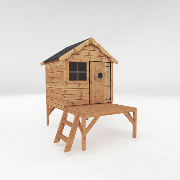 Mercia Snug Tower Wooden Playhouse