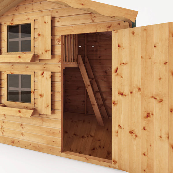 Mercia Snowdrop Double Storey Wooden Playhouse