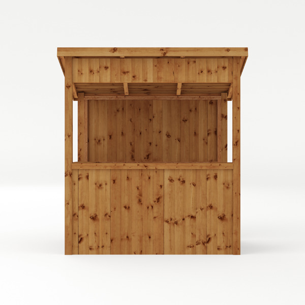 Mercia Pressure Treated Wooden Garden Bar 6 x 4