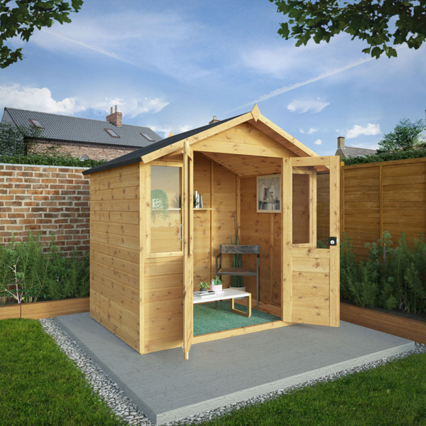 Mercia Traditional Wooden Summerhouse 7 x 5