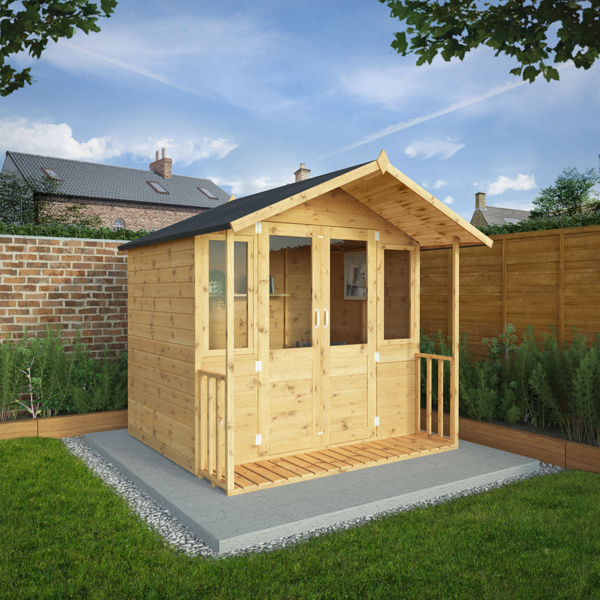 Mercia Bournemouth Wooden Summerhouse 7 x 7