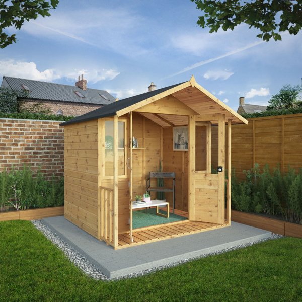 Mercia Bournemouth Wooden Summerhouse 7 x 7
