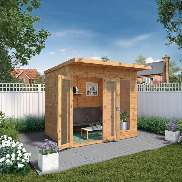 Mercia Maine Wooden Summerhouse 8 x 6