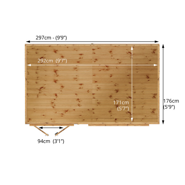 Mercia Maine Wooden Summerhouse 10 x 6