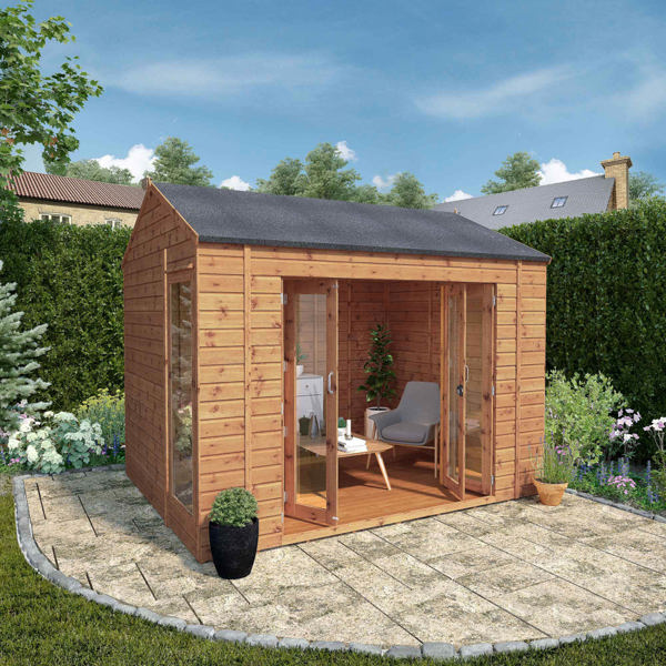 Mercia Vermont Wooden Summerhouse 10 x 8