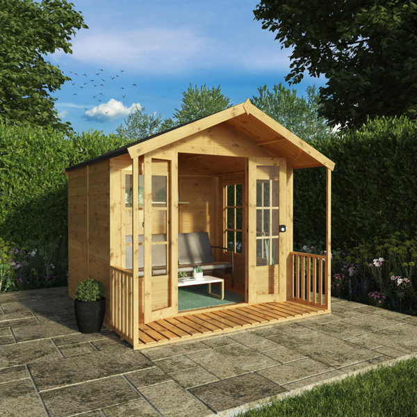 Mercia Premium Wessex Wooden Summerhouse 8 x 8