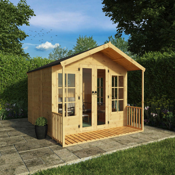 Mercia Premium Wessex Wooden Summerhouse 10 x 8