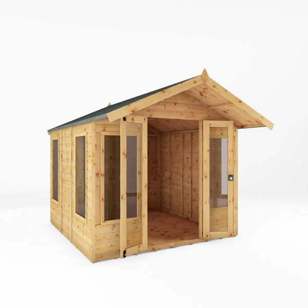 Mercia Premium Sussex Wooden Summerhouse 8 x 8