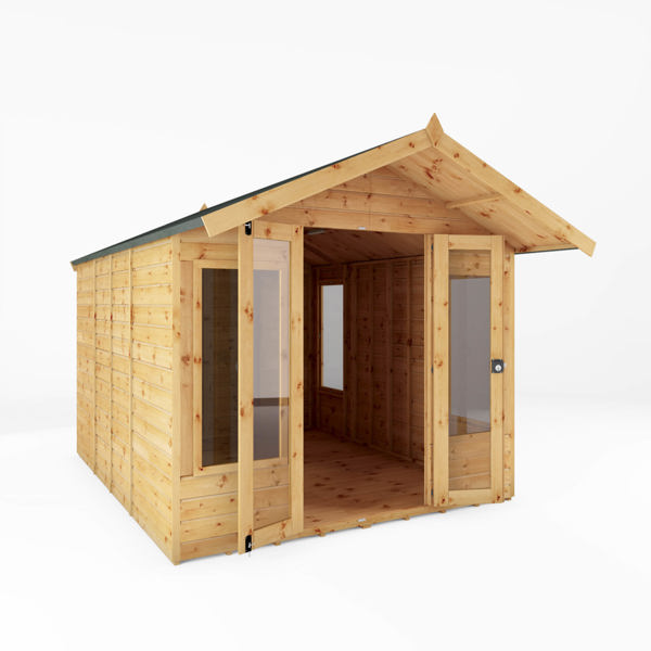 Mercia Premium Sussex Wooden Summerhouse 10 x 8