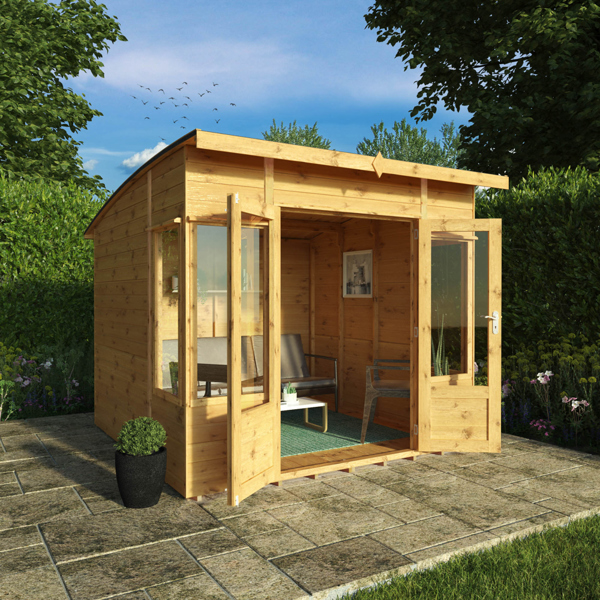 Mercia Premium Helios Wooden Summerhouse 8 x 8