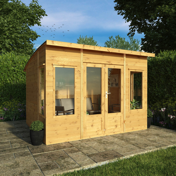 Mercia Premium Helios Wooden Summerhouse 10 x 8