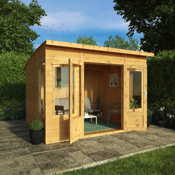 Mercia Premium Helios Wooden Summerhouse 10 x 8