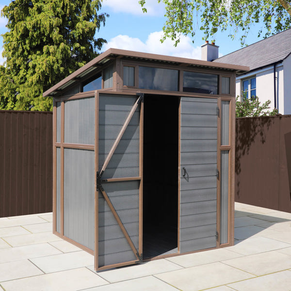 Mercia Premium Pent Composite Shed 7 x 7