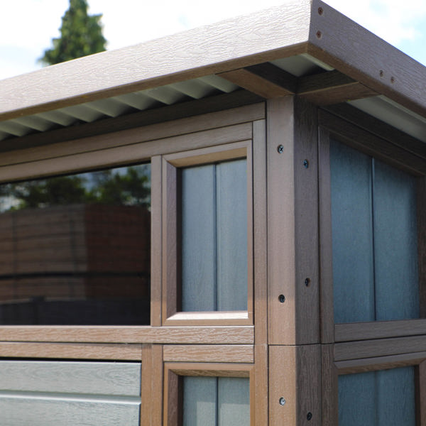 Mercia Premium Pent Composite Shed 7 x 7