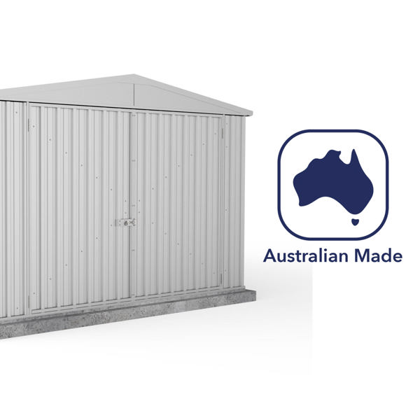 Absco Metal Utility Workshop 10 x 15 (Zinc)