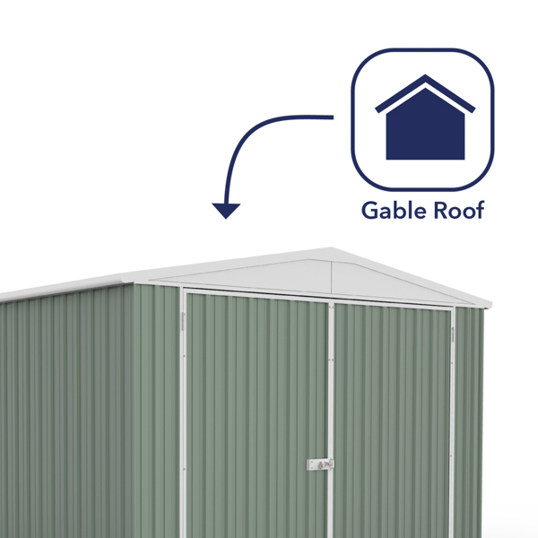 Absco Metal Utility Workshop 10 x 20 (Pale Eucalyptus)