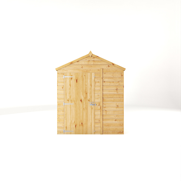 Mercia Woodsman Shiplap Apex Wooden Shed 6 x 6