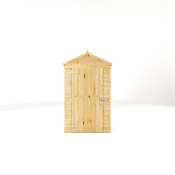 Mercia Woodsman Shiplap Apex Wooden Shed 8 x 4