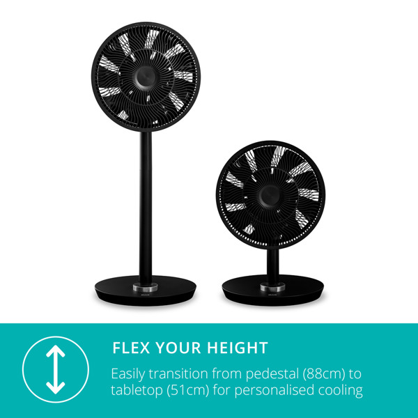 Duux Whisper Flex Smart Fan (Black)
