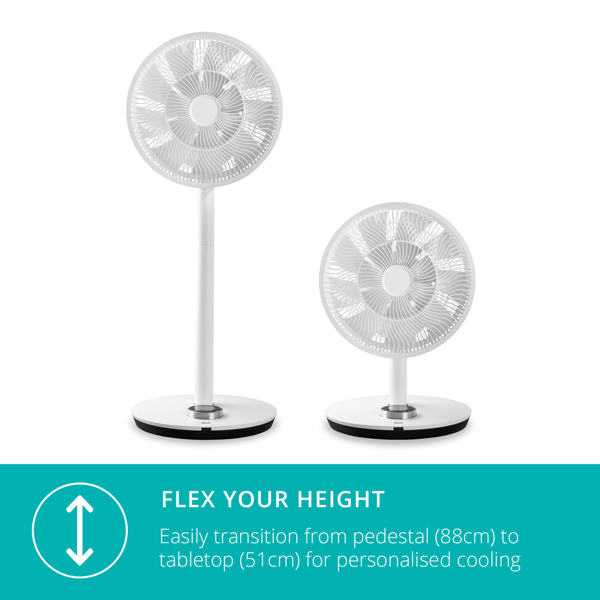 Duux Whisper Flex Smart Fan (White)