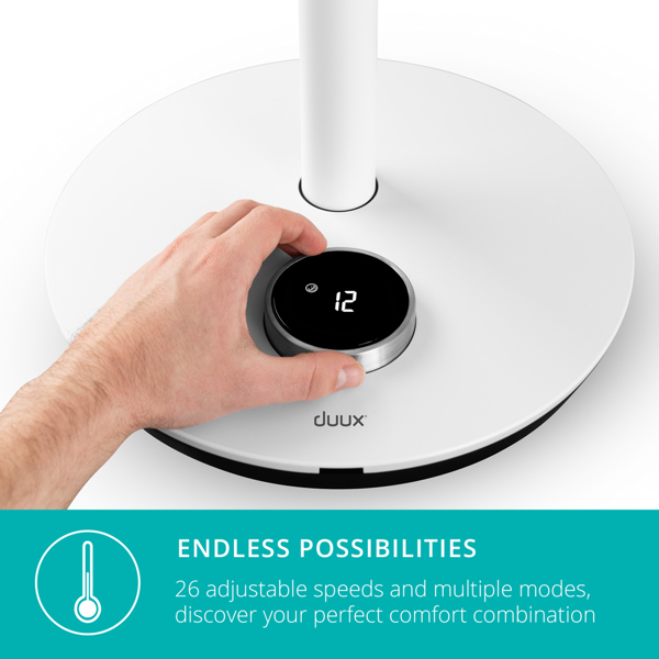 Duux Whisper Flex Smart Fan (White)