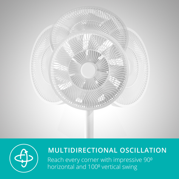 Duux Whisper Flex Smart Fan (White)