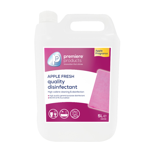 Premiere Applefresh Disinfectant 2x5ltr 09038