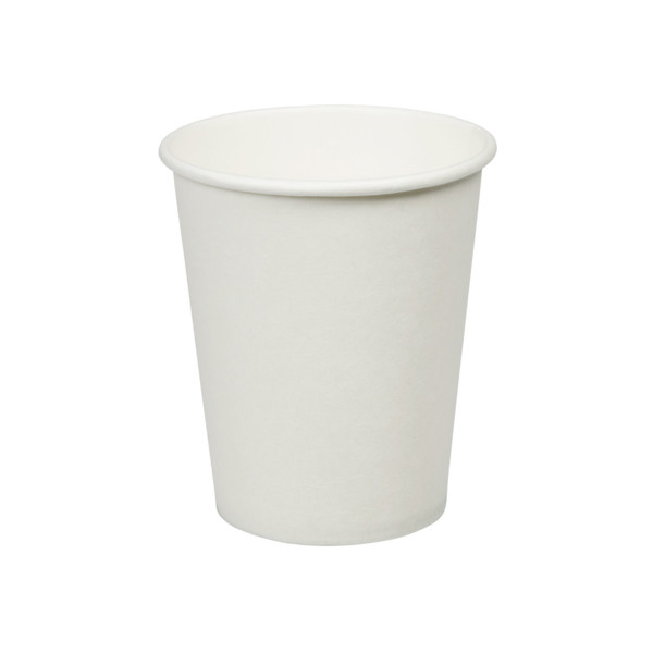 8oz White Paper Cups