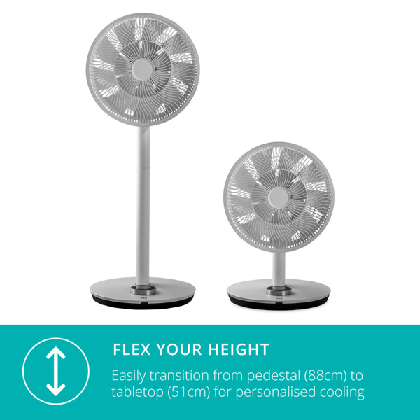 Duux Whisper Flex Smart Fan (Grey)